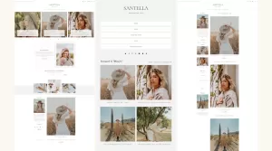 Santella - WordPress blog theme