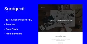 Sarpgecit - Creative Agency PSD Template