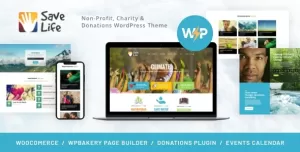 Save Life  Non-Profit, Charity & Donations WordPress Theme