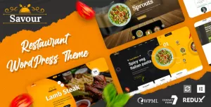Savour - Restaurant WordPress Theme