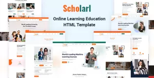 Scholarl - Online Learning Education HTML Template