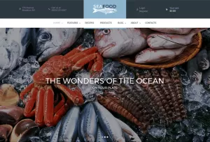 Seafood Company & Restaurant Theme
