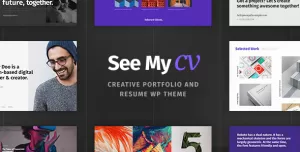 See My CV - Resume & vCard WordPress Theme