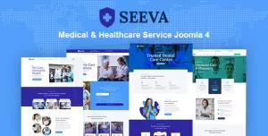 Seeva - Joomla 5 Medical & Healthcare Service Template