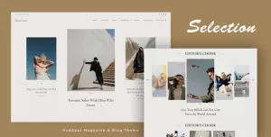 Selection - HubSpot Theme for Magazine and Blog