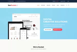 Seo Rocket - SEO Marketing WordPress Theme