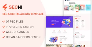 Seoni - SEO and Digital Agency HTML5 Template