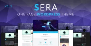 Sera - OnePage Multi-Purpose WordPress Theme