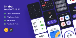 Shabu - Watch OS UI Kits