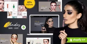 Shades - Modern Shopify Responsive Theme for Beauty, Cosmetics & Bridal Studio