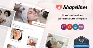 ShapeLines - Skin Beauty, Cosmetic and Medical WordPress Theme