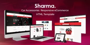 Sharma – Car Accessories Shop HTML Template