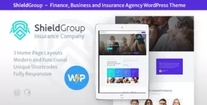 ShieldGroup  An Insurance & Finance WordPress Theme