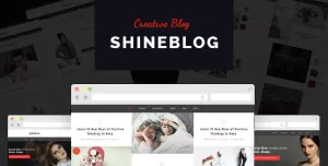ShineBlog - Blog & e-Commerce Template