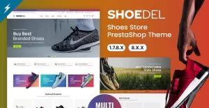 Shoedel - Shoes and Accessories Store PrestaShop Theme