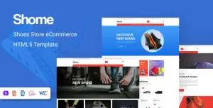 Shome - Shoes eCommerce Website Template