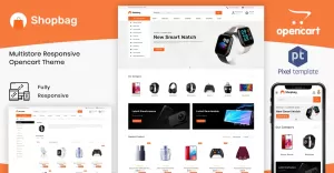 ShopBag - Multipurpose Electronic OpenCart Template
