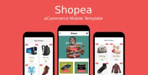 Shopea - eCommerce Mobile Template