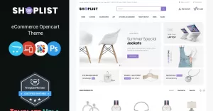 Shoplist - Mega Store OpenCart Template - TemplateMonster