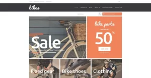 Shopping Bikes  Accessories Shopify Theme - TemplateMonster