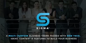 SIGMA  Business Multi-purpose & Latest Technology Responsive WordPress Theme