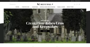 Silent Hall - Funeral Services eCommerce Template Magento Theme