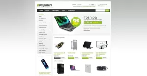 Simple Computers Store VirtueMart Template - TemplateMonster