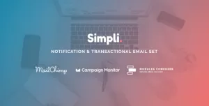 Simpli - Notification & Transactional Email Templates