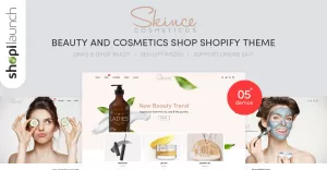 Skince - Beauty & Cosmetics Shop Responsive Shopify Theme