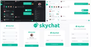 Skychat - Chat App HTML5 Template