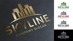Skyline - Logo Template - Logos & Graphics