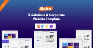 Sleka - IT Solutions & Corporate Website Template