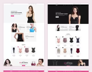 Slimfit - Shapewear eCommerce Shopify Theme - TemplateMonster