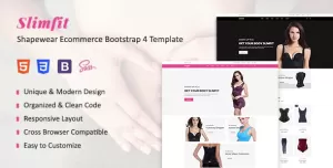Slimfit - Shapewear HTML Template