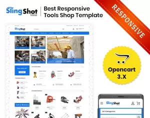 Slingshot - The Tools Store OpenCart Template