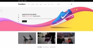 Sneakers Store OpenCart Template