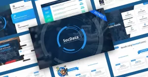 SocData Social Media Marketing Keynote Template