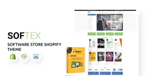 Softex - Software Store Shopify Theme - TemplateMonster