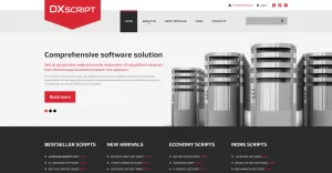 Software Responsive Website Template - TemplateMonster