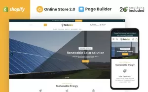 Solarize - Solar Energy Shopify Theme - TemplateMonster