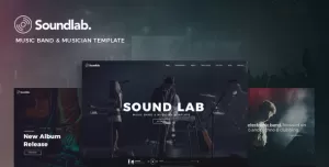 Soundlab - Music Band & Musician Template