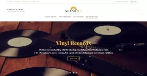 SoundMo - Vinyl & Audio Products Magento Theme