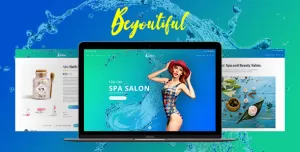 Spa Beauty and Hair Salon WordPress Theme - Beyoutiful