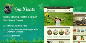 Spa Treats - Health and Wellness WordPress