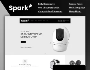 Spark - Electronic Store OpenCart Template - TemplateMonster