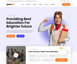 SparkEdu – Education Elementor Template Kit