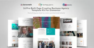 Sparkline -Creative Business Agency Elementor Template Kit