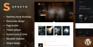 Specto - Cinema WordPress Theme