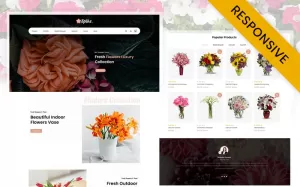 Spike - Fresh Flowers Store OpenCart Responsive Template