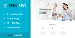 SPIN SEO - SEO & Business HTML Template!